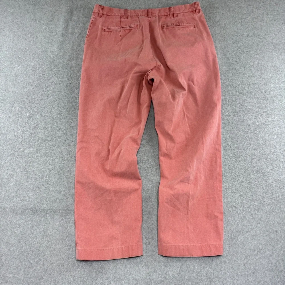 Murray's Toggery Shop Nantucket Reds Pants Mens 38x30 Pink Cotton Salmon Vintage